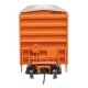 50′ ACF Exterior Post Boxcar - Ready to Run -- New Orleans Public Belt Railroad 4020 (orange, black, red, white)