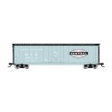 50′ Plug-Door Boxcar w/Roofwalk - Ready to Run -- New York Central 48110 (Jade Green, black, Large Cigar Band Logo), HO Rivaro