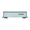 50′ Plug-Door Boxcar w/Roofwalk - Ready to Run -- New York Central 48110 (Jade Green, black, Large Cigar Band Logo)