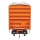 50′ ACF Exterior Post Boxcar - Ready to Run -- New Orleans Public Belt Railroad 4078 (orange, black, red, white)