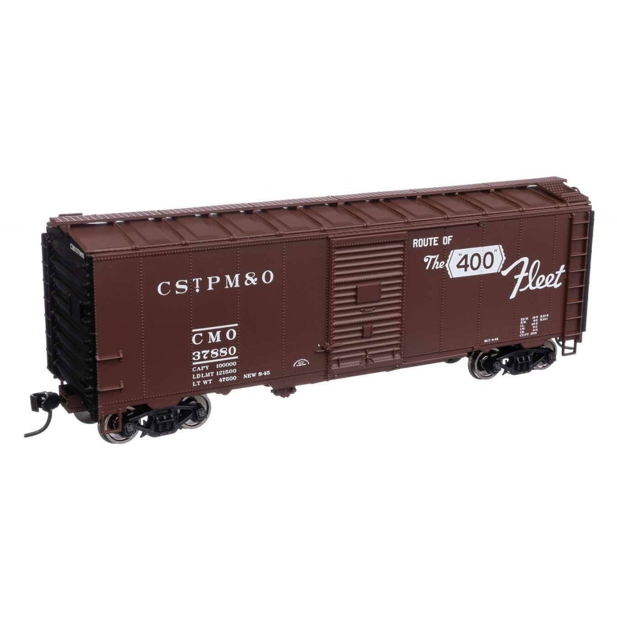 40′ Association of American Railroads 1944 Boxcar - Ready to Run -- Chicago & North Western(TM)/CMO(TM) 37880