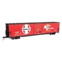 60′ Pullman-Standard Single Door Auto Parts Boxcar - Ready to Run -- Santa Fe 37747, HO, WalthersMainline 3353
