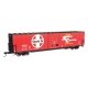 60′ Pullman-Standard Single Door Auto Parts Boxcar - Ready to Run -- Santa Fe 37747
