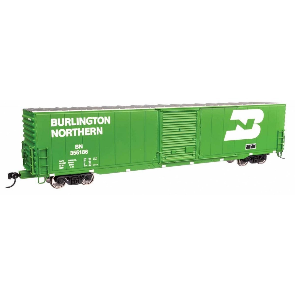 60′ Pullman-Standard Single Door Auto Parts Boxcar - Ready to Run -- Burlington Northern 355186