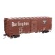 40′ Association of American Railroads Modernized 1948 Boxcar - Ready to Run -- Chicago, Burlington & Quincy 61180