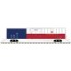 Class BX-177 62′ Beer Boxcar - Ready to Run -- Lone Star 1884 (red, white, blue)
