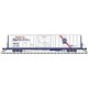 Class BX-177 62′ Beer Boxcar - Ready to Run -- Pabst blue Ribbon 301844 (white, blue, red)