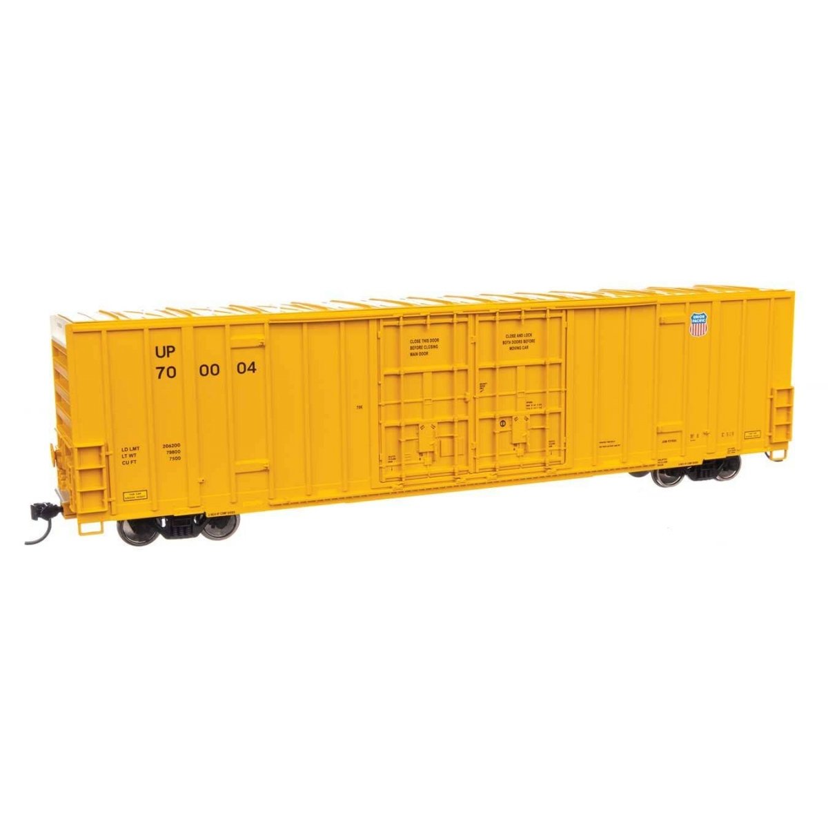 60′ High Cube Plate F Boxcar - Ready to Run -- Union Pacific(R) 700004