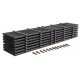 Pipe Load -- Kit - Fits WalthersMainline 910-5800 Series Bulkhead Flatcar (Sold Separately), HO, Walthers SceneMaster 3250