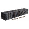 Pipe Load -- Kit - Fits WalthersMainline 910-5800 Series Bulkhead Flatcar (Sold Separately), HO, Walthers SceneMaster 3250