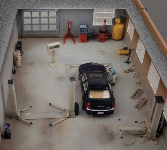 Garage Detail Kit 2 pkg(20), HO, Walthers SceneMaster 4210