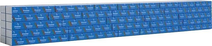 Wrapped Lumber Load for WalthersMainline 72′ Centerbeam Flatcar -- Domtar, HO, Walthers SceneMaster 3152