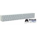 Wrapped Lumber Load for WalthersMainline 72′ Centerbeam Flatcar -- Nascor (black, blue), HO, Walthers SceneMaster 3165