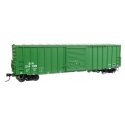 50′ ACF Exterior Post Dreadnaught End Plate B Boxcar - Ready to Run -- Burlington Northern 214628, HO, WalthersMainline 46003