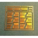 Brass Diesel Steps For Railpower Shells -- SD60, HO, A Line Product 29231