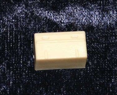 Underbody Details pkg(4) -- Two-Strap Hinge Style Battery Boxes, HO, Palace Car Co. 4011