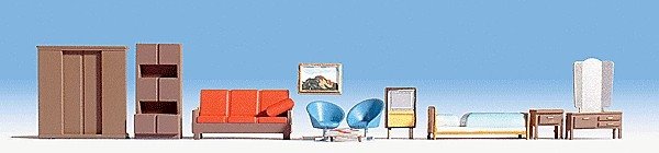 Household Furniture, HO, Noch Gmbh & Co 14832