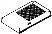 Winterization Hatches - 48′ - Later EMD -- SD45s, F45s & GP18s, HO, Details West 212