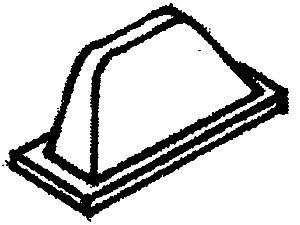 Radio Antenna -- `Wide Cone` Type pkg(2), HO, Details West 277