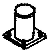 Radio Antenna -- `Can` Type pkg(2), HO, Details West 276