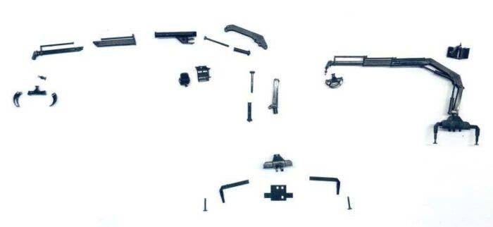 Log Crane for Trucks - Kit, HO, Herpa Models 5526