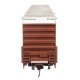 60′ High Cube Plate F Boxcar - Ready to Run -- Wisconsin Central 22184