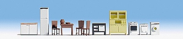 Kitchen Furniture, HO, Noch Gmbh & Co 14833