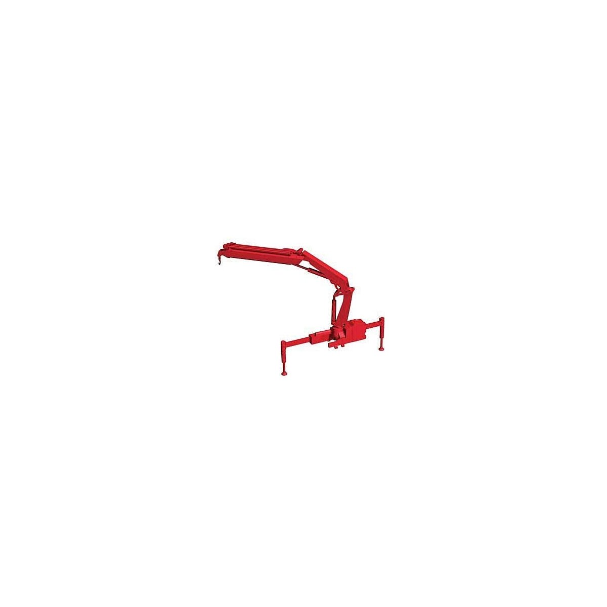Hiab X-Hipro Loading Crane with Hook, HO, Herpa Models 54126