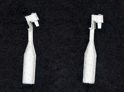 Electronic Bells pkg(2) -- Small Round Type (MILW, SOO & Others), HO, Details West 336