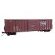 50′ ACF Exterior Post Dreadnaught End Plate B Boxcar - Ready to Run -- St. Louis - San Francisco Frisco 42410