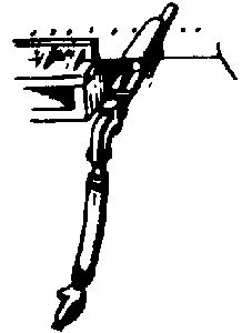 Air Hose -- Standard Type, Brass, HO, Cal Scale 277