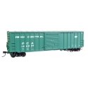 50′ ACF Exterior Post Dreadnaught End Plate B Boxcar - Ready to Run -- Penn Central 166607, HO, WalthersMainline 46018