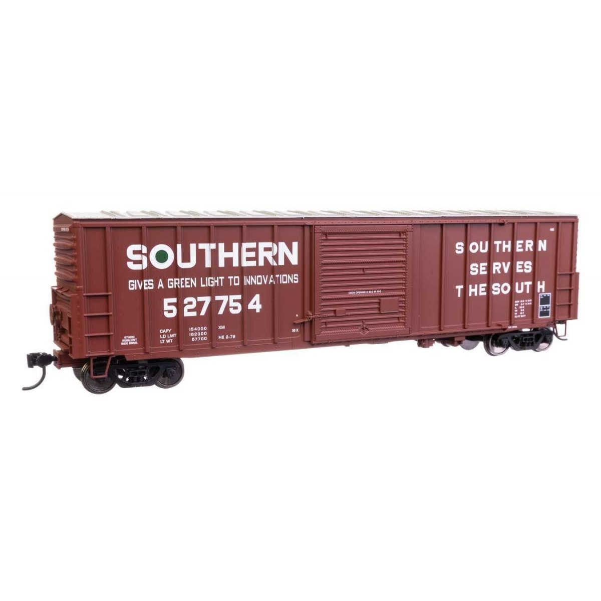 50′ ACF Exterior Post Dreadnaught End Plate B Boxcar - Ready to Run -- Southern Railway 527754