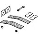 GE Detail Kits -- For BNSF & NS Dash 9-44CW Locomotives, HO, Details West 273
