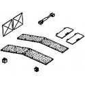 GE Detail Kits -- For BNSF & NS Dash 9-44CW Locomotives, HO, Details West 273
