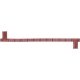 40′ Apex Running Board -- Oxide Red, HO, Kadee Quality Products 2000