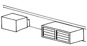 Safety Passenger Car Clestory Interior & Exhaust Vents Set, HO, Custom Finishing 321