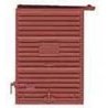 7′ Youngstown Boxcar Door w/High Tack Board pkg(2) -- Red Oxide, HO, Kadee Quality Products 2234