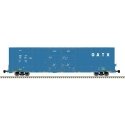 Gunderson 7550 Double Plug-Door Boxcar - Ready to Run - Master(R) -- Union Pacific BKTY 157617 (blue, white, GATX Lettering), HO