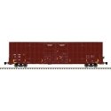 Gunderson 7550 Double Plug-Door Boxcar - Ready to Run - Master(R) -- Riverside Rail LLC 1101 (Boxcar Red, white), HO, Atlas Mode