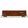 Gunderson 7538 Plug-Door Boxcar - Ready to Run - Master(R) -- BNSF Railway 763017 (Boxcar Red, white, Wedge Logo)