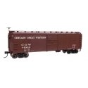 40′ Early X29 Boxcar - Ready to Run -- Chicago Great Western 85833, HO, WalthersMainline 40961