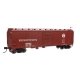 40′ Early X29 Boxcar - Ready to Run -- Pennsylvania Railroad 566099 (Circle Keystone Tuscan, white)