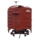 40′ Early X29 Boxcar - Ready to Run -- Pennsylvania Railroad 574014 Circle Keystone (Tuscan, white)