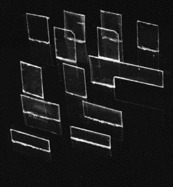 Windows - Laser Cut `Glass` -- For Cab Kits 1501 & 1502 (Sold Separately), HO, Cannon & Company 1505