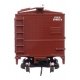 40′ Early X29 Boxcar - Ready to Run -- Pennsylvania Railroad 574014 Circle Keystone (Tuscan, white)