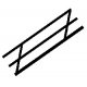 Styrene - Stair Rails pkg(2) -- 3-5/8′ Long, ALL, Plastruct Inc 90691
