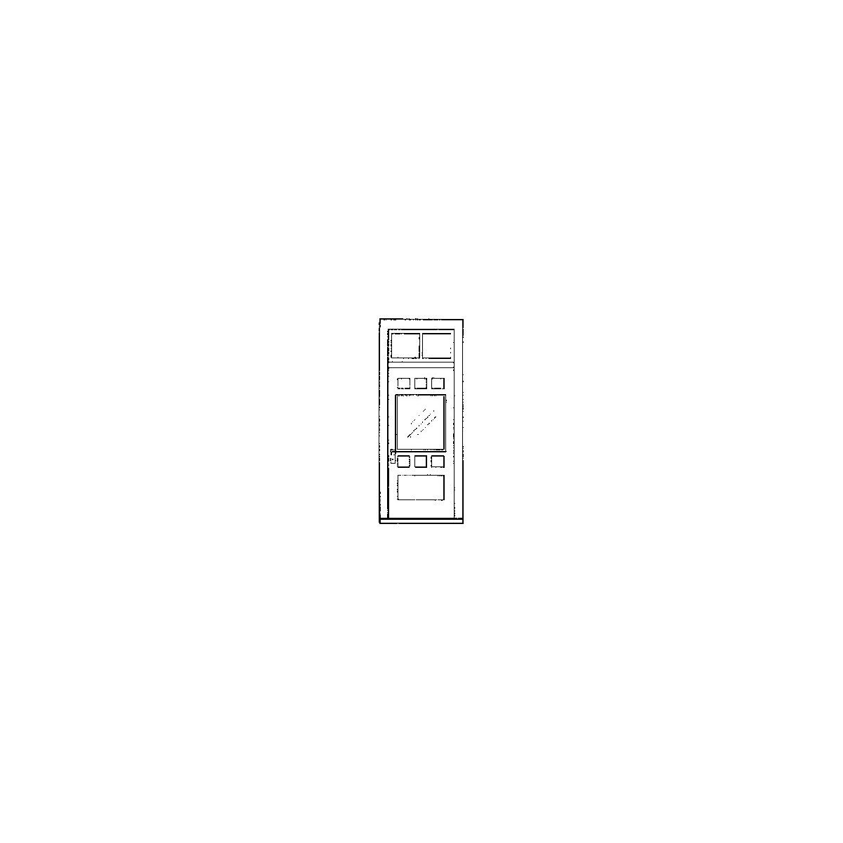 Door w/Transom Denver & Rio Grande Western Type pkg(2), O, Grandt Line Products Inc 3620