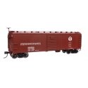 40′ Early X29 Boxcar - Ready to Run -- Pennsylvania Railroad 570530 Circle Keystone (Tuscan, white), HO, WalthersMainline 4096