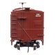 40′ Early X29 Boxcar - Ready to Run -- Pennsylvania Railroad 569535 Shadow Keystone (Tuscan, white)